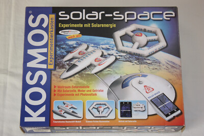 KOSMOS Solar Space EXPERIMENTIERKASTEN Solarzelle Solar Energie vintage
