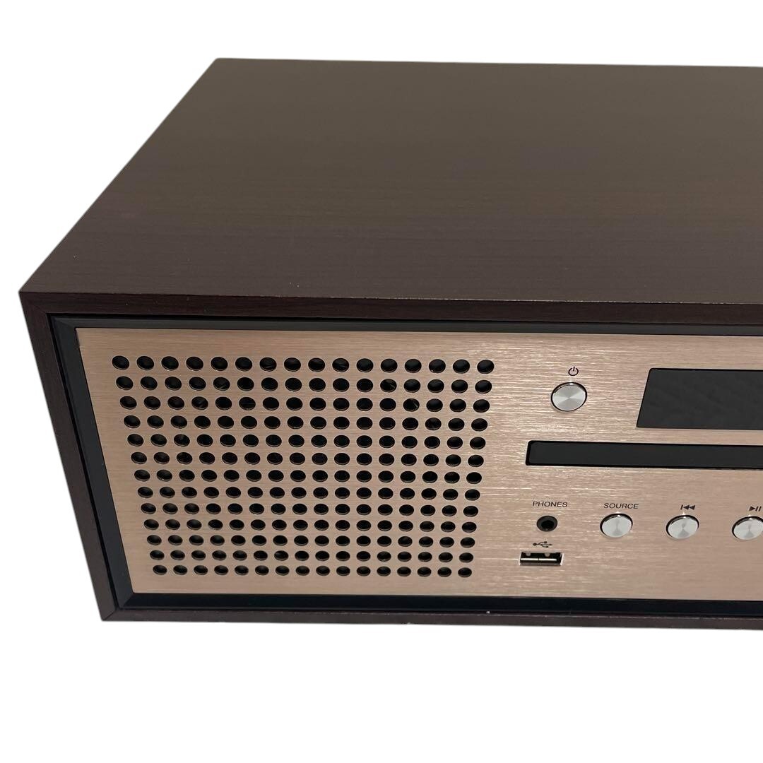 JVC NX-W30 Compact Stereo System AC100V Bluetooth Walnut Wood