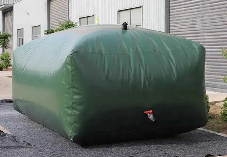 550 галлонов складной резервуар для воды резервуар для хранения ПВХ контейнер для мочевого пузыря - Изображение 2 из 4