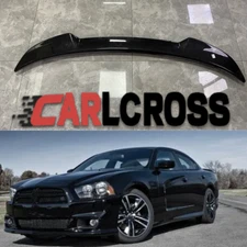 For fits 2011-2022 Dodge Charger Sedan Matte Black Wing Spoiler Hellcat Style