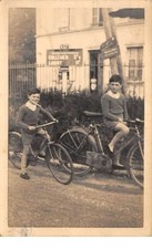 Sports - No. 60473 - Cycling - CPA Photo - Two Boys On Bikes