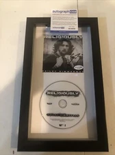 BAILEY ZIMMERMAN SIGNED AUTOGRAPH FRAMED CD DISPLAY ACOA RELIGIOUSLY COUNTRY 