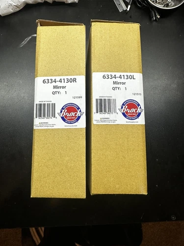 Pair of 2 Left-Right Side Manual Foldaway View Mirror To 1987 1988 Toyota Pickup