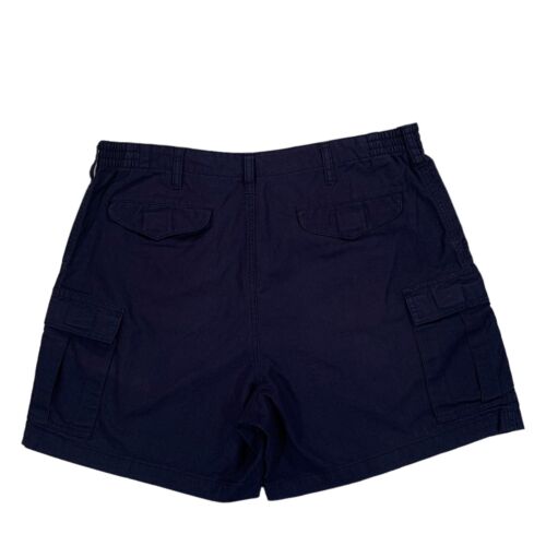 Mens Vintage EMS Eastern Mountain Sports Dark Blue Outdoor Cargo Shorts Size 36 - Picture 3 of 4