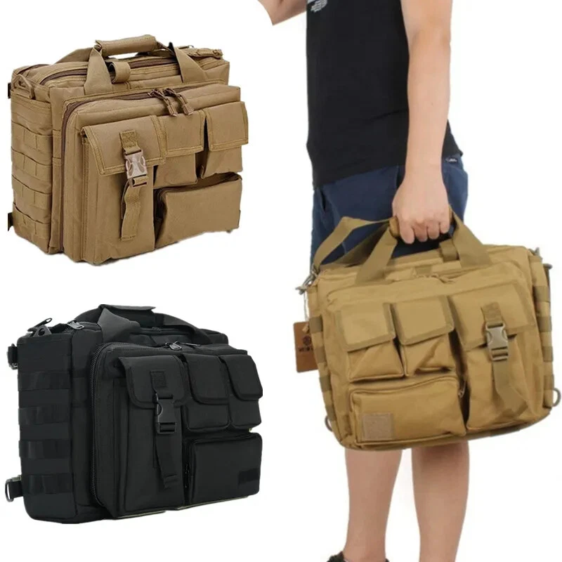 Backpack Tactical Molle Nylon Messenger Shoulder Bag Laptop Handbags
