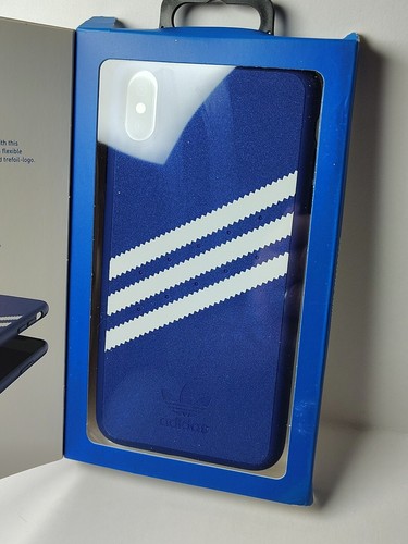 Adidas Polycarbonate Case for Apple iPhone 11 Pro Max - Collegiate Royal Gazelle - Picture 2 of 11