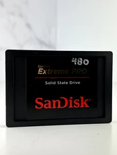 SanDisk Extreme PRO 480GB SSD DRIVE w/SABRENT USB DOCKING STATION - Good ++