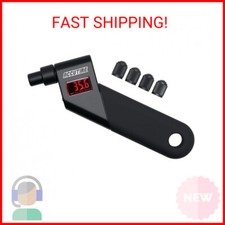 Accutire Ms-4021b Digital Tire Pressure Gauge With 4 Valve Caps 5-150psi Psi