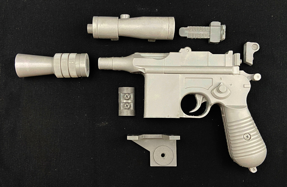 Pièces de blaster DL 44-Version ESB, accessoire de cosplay solo blaster luke skywalker han - France