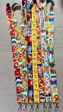 Lot 10 pcs cartoon Simba mix Lanyard Mobile Phone ID Card KeyChain Holder gift