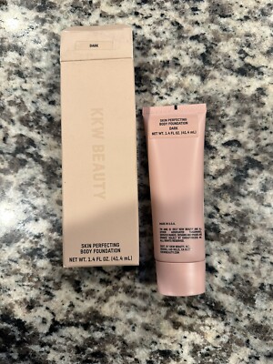 kkw beauty skin perfecting body foundation (Dark)1.4 Fl Oz Sealed (41.4 ML)