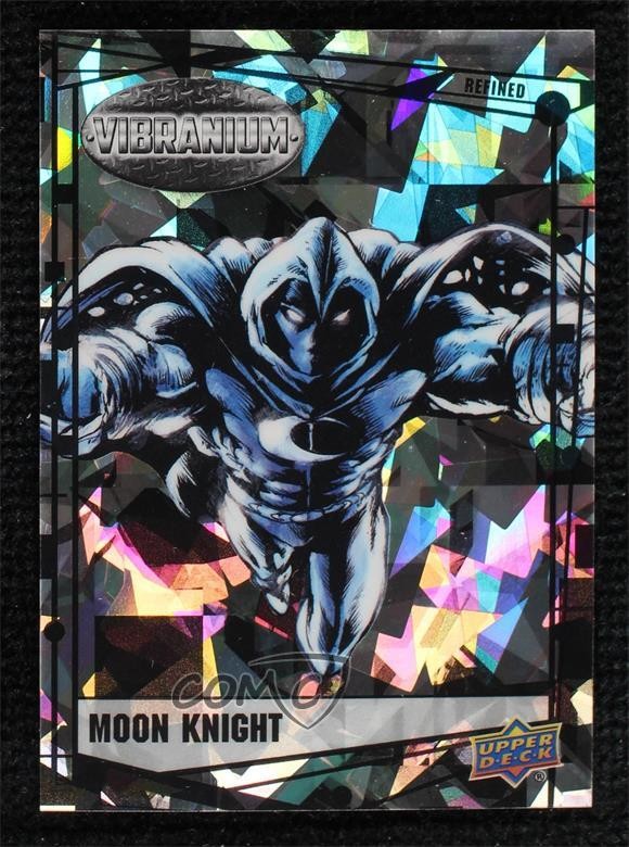 2015 Upper Deck Marvel Vibranium Refined Vibranium 30/99 Moon Knight #58 01al