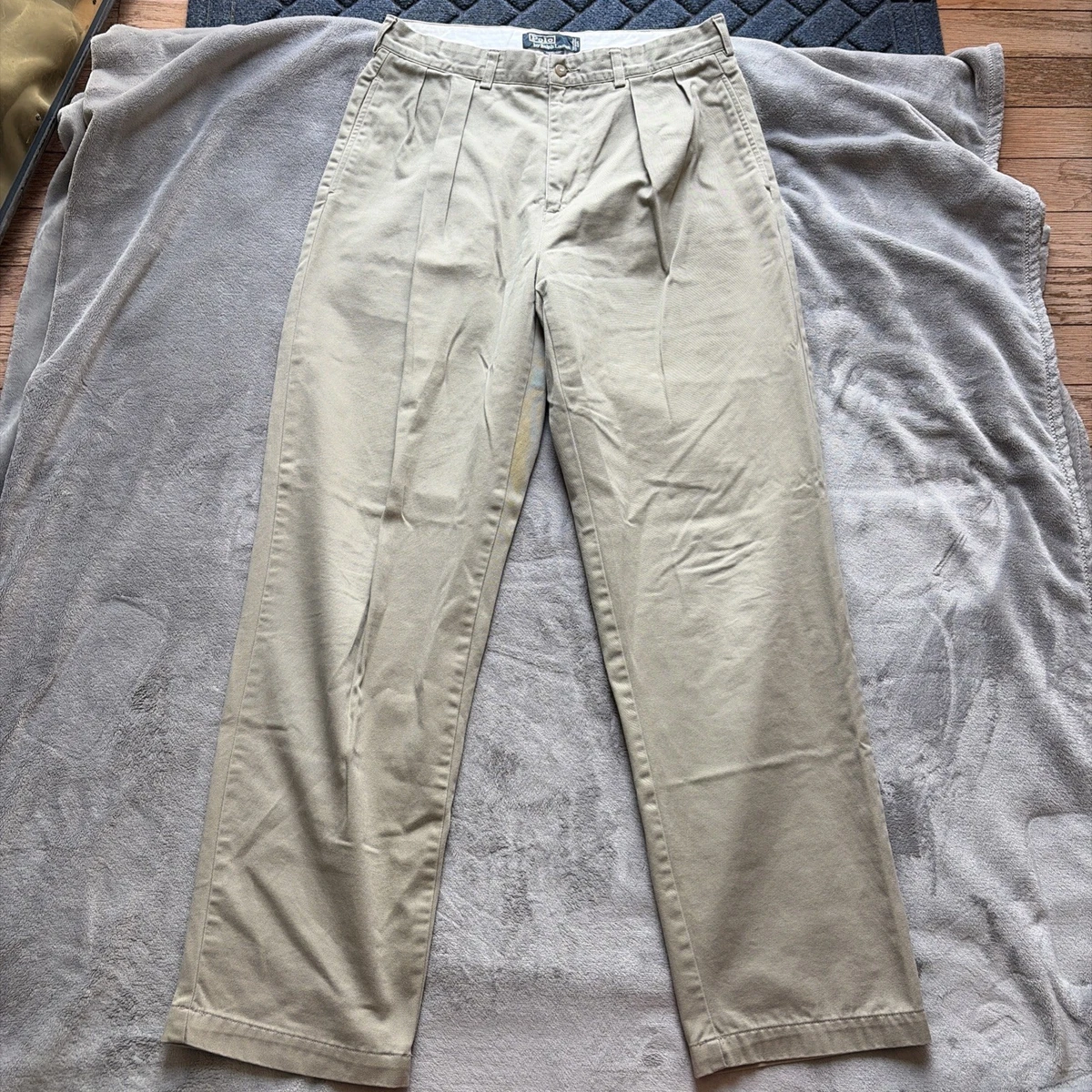 Polo Ralph Lauren Andrew Pleated 34 Size Pants for Men for sale | eBay