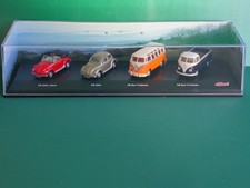 Schuco, 1:72, 4er-Set, VW-Modelle in Vitrinen-Box