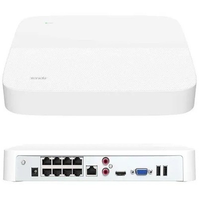 Tenda N6P-8H PoE NVR 8CH, 4K PoE NVR Recorders, NVR 8 Channel,