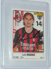 AUTOGRAFO LUKA MODRIC FIGURINA PANINI MAGLIA AC MILAN SIGNED 25/26 CROAZIA DERBY