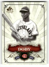 Larry Doby 2006 SP Legendary Cuts Set-Break #82 Cleveland Indians