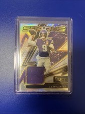 2025 Panini Select - Sparks J.J. McCarthy Jersey #SPK-JJM Silver Prizm /149