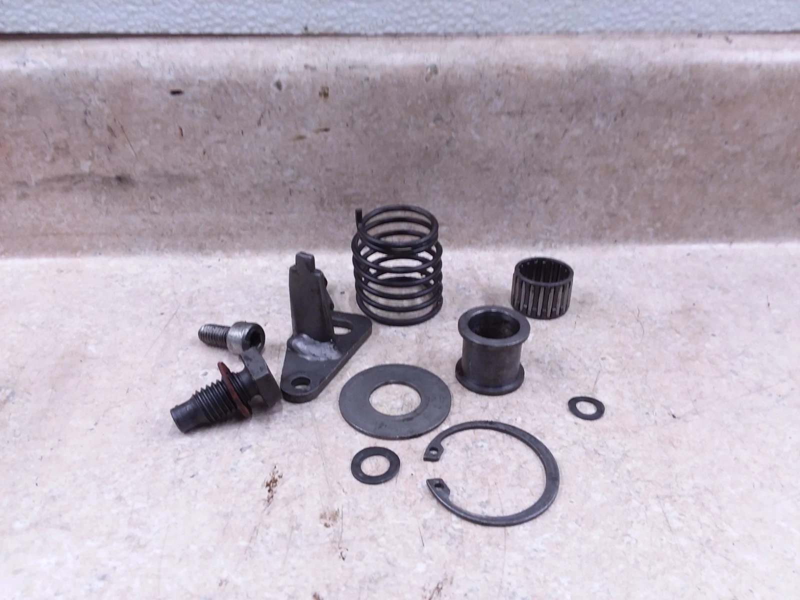 KTM 495 MX KTM495 OEM Engine Kickstart Spring Mechanism Parts Lot 1983 ANX-D6