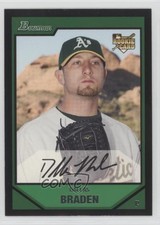 2007 Bowman Draft Dallas Braden #BDP35 0p9s
