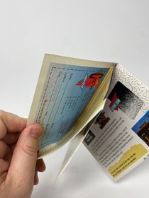 Capcom Craze Club Nintendo NES Promo Poster Insert ONLY Mega Man Ducktales #H