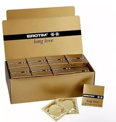 Erotim Long Love Condoms-Easily the best condom in the world-48 pks per ctn