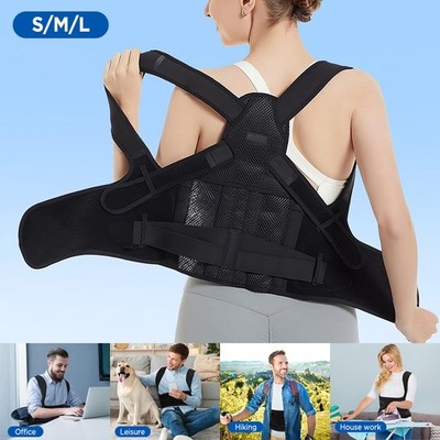 S、M、L Rückenhalter Rückenbandage Schulterbandage Geradehalter Haltungskorrektor