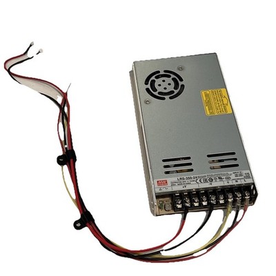 Mean Well-LRS-350-24-350W 24V 14.6A Enclosed Switching Power Supply,Wires, AS IS