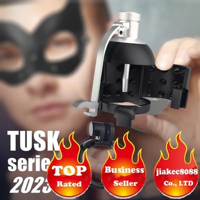 TUSK SERIES Bionic Design Male Chastity Device Hinged Cage Metal Tube