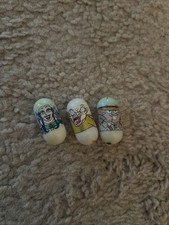 Mighty Beanz Series 2 Lot Of 3 GLOW In The Dark Beanz 2002 - Elf Queen More