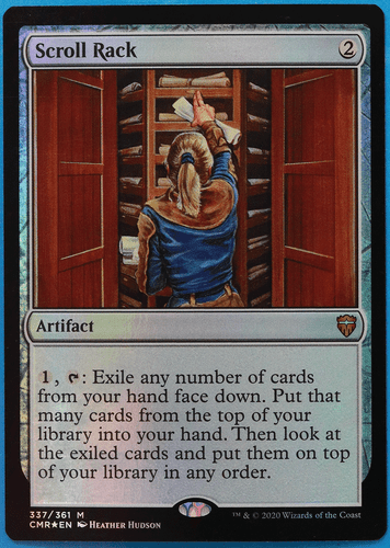 Scroll Rack FOIL Commander Legends NM Mythic Rare CARD (507269) ABUGames - Picture 1 of 2