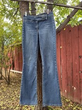 Vintage Y2K Rampage Low Rise Denim Jeans Flare Bootcut Indie Grunge Alt 90s Belt