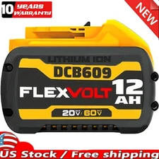 For DEWALT DCB609 DCB612 20V/60V Max Flexvolt 12.0AH Battery Lithium-Ion NEW