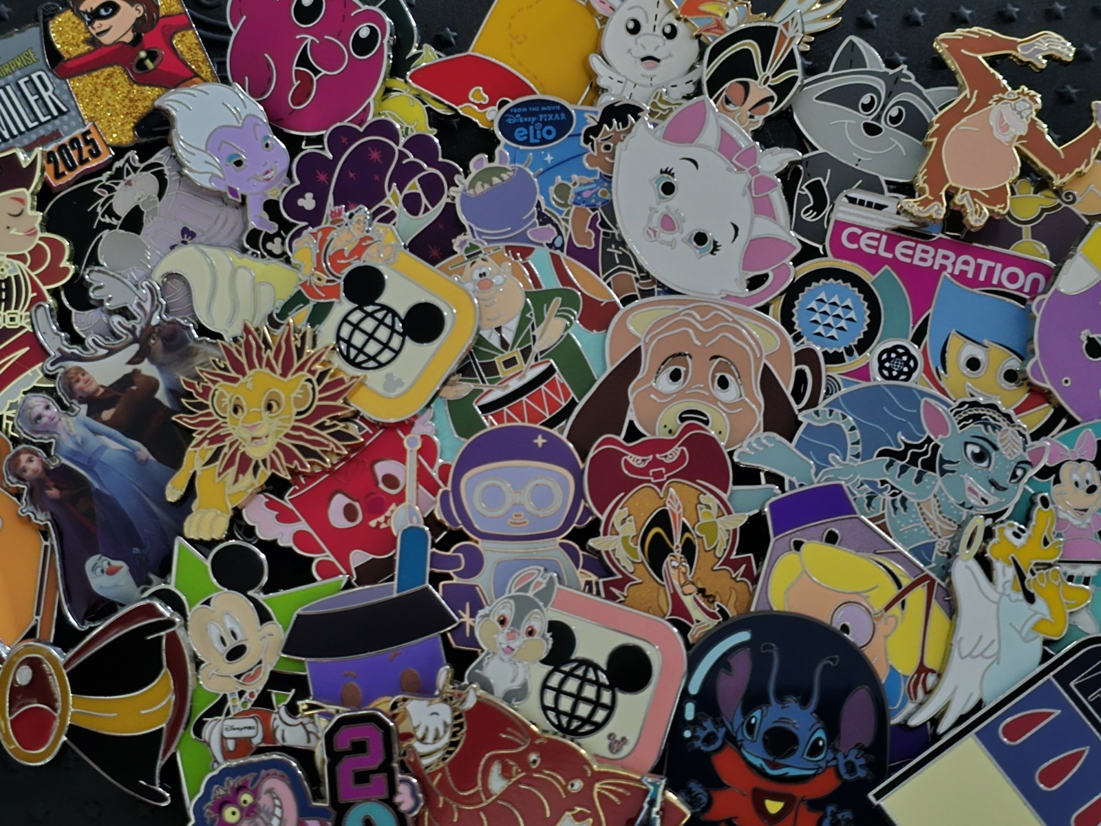 AUTHENTIC Disney Parks Trading Pins - Lot of 5 - No Duplicates - No Scrappers