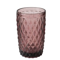 Trinkglas Aus Rosa Glas, Aurora, 300 Ml