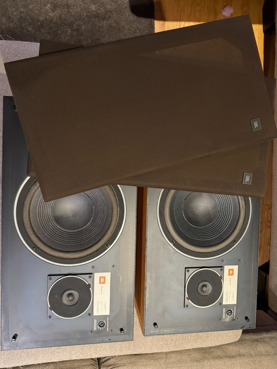 【ノエル】JBL MODEL L26 decade ペアスピーカー Vintage Pair of JBL Decade L26 Speakers in Wood Cabinet w Grills
