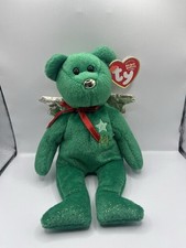 Ty Beanie Baby  GIFT the Green Angel Bear (Hallmark Exclusive) MWMTs Stuffed Toy