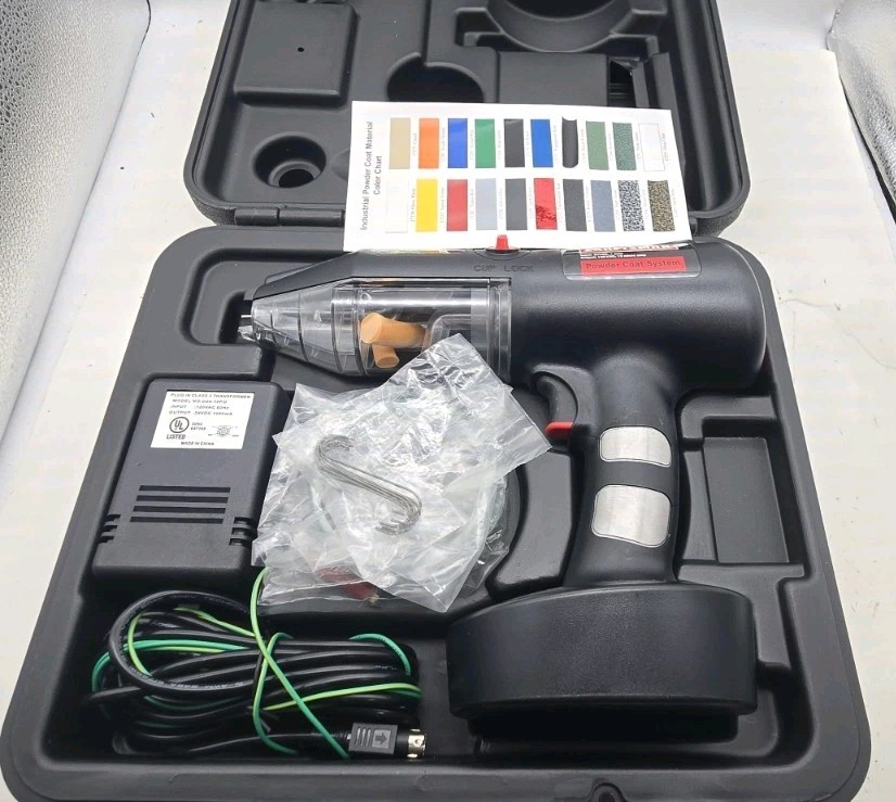 Craftsman 582.17288 Electric Powder Coat Spray Gun Kit Metal Finisher DESC (103)