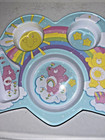 Care Bears Melamine Divided Plate Sunshine Rainbow Hearts Bears 2004 Munchkins — photo 6