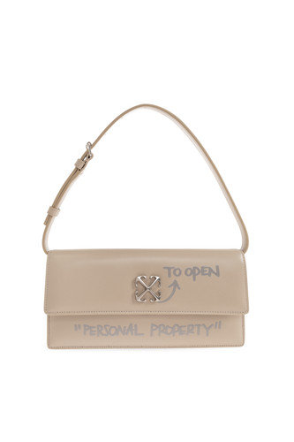 Off-White - Women - ‘Jitney 1.0’ shoulder bag - Beige