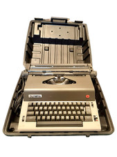 Mint Vintage Olympia X-L12 Portable Elextric Typewriter WORKING W/Case thumbnail