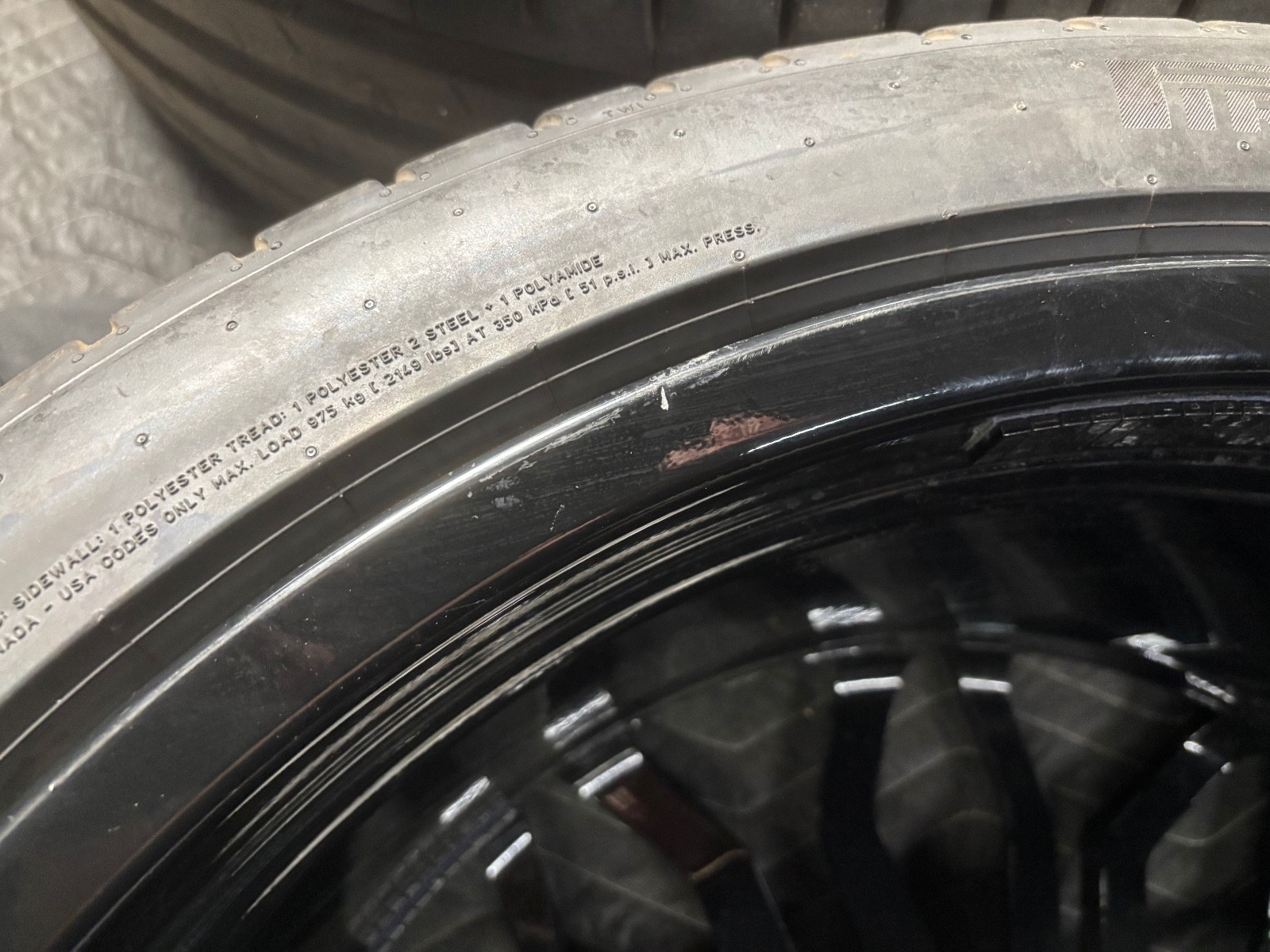 2025 Lamborghini Urus SE Stock wheels along with Tires, and OEM sensors