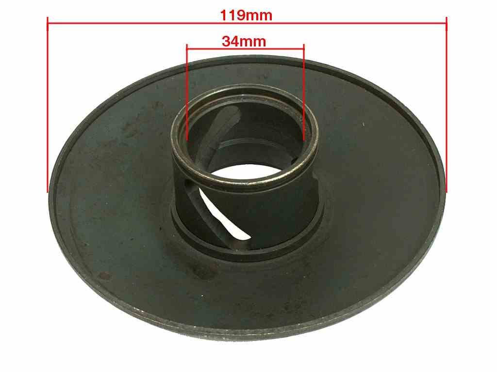 Disque d'embrayage GY6-50 Baotian haute résistance en alliage renforcé