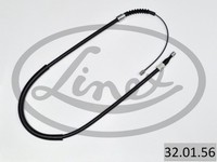 Bremsseil Seilzug Feststellbremse Linex 32.01.56 FüR Opel Corsa X01 Tigra X04