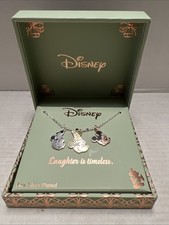 Disney Fine Silver Plated Mickey Laughter Is Timeless Necklace