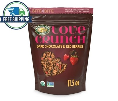 Love Crunch Organic Granola Dark Chocolate Red Berries 11.5oz Pouch