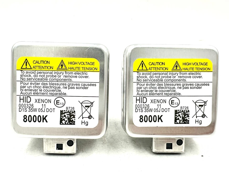 2x New fits OEM D1S Xenon HID Headlight Bulbs 8000K 85415 85410 66144 66140 - Image 2 of 2