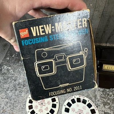 希少！VlEW MASTER STANDARD STEREO VIWER Vintage View-Master Stereo Focusing Viewer - Model D Product No