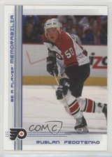 2000-01 ITG Be A Player Memorabilia Sapphire 83/100 Ruslan Fedotenko #477 0f8