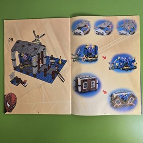 LEGO Spider-Man: Doc Ock's Hideout (4856) W/ Instructions No Harry Osborne / Box